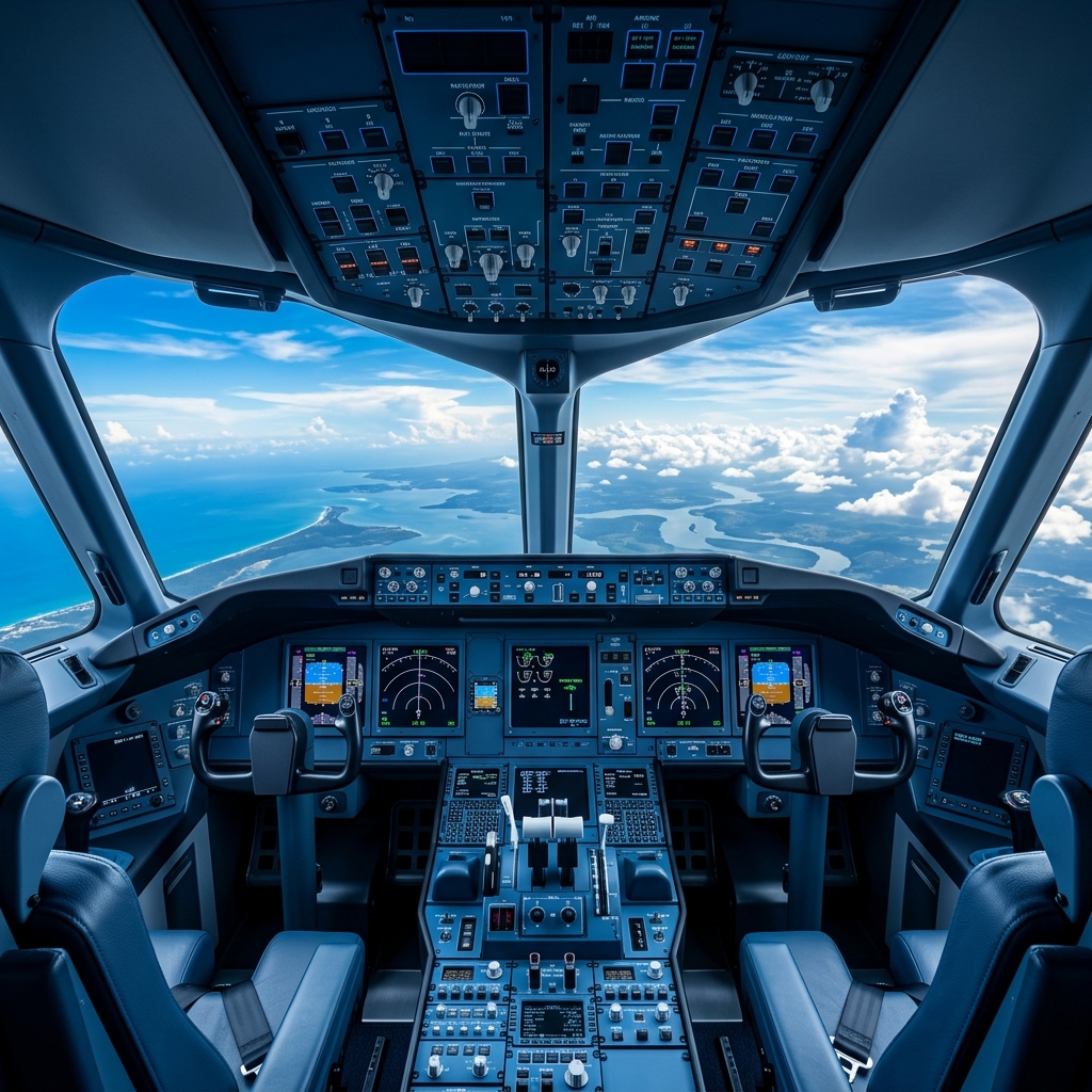 Cockpit view